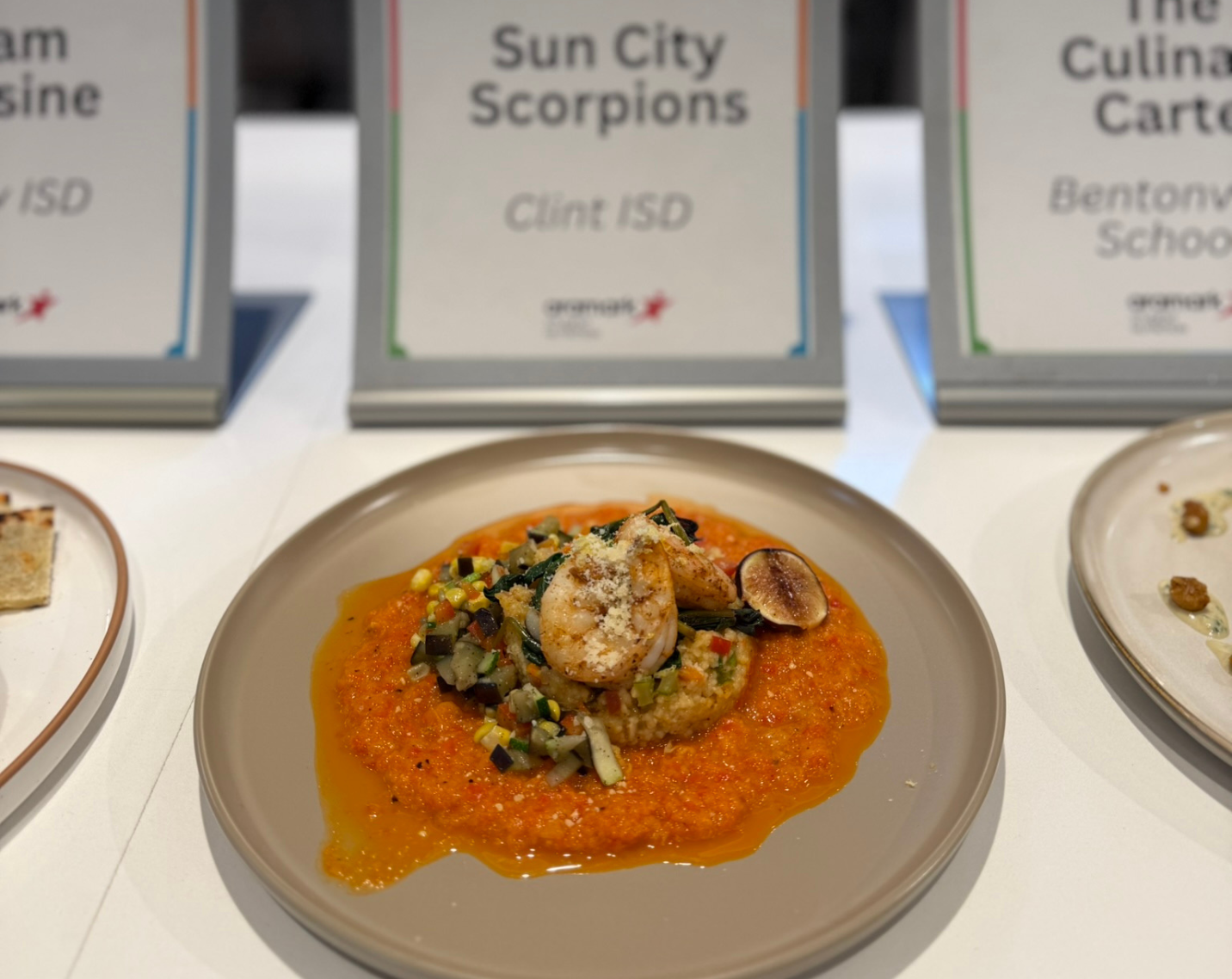 A dish from the Culinary Star Competition.